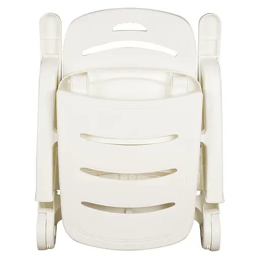 Уцінка. Шезлонг складаний Market Union 185х75х100 см білий (958725) - фото 5