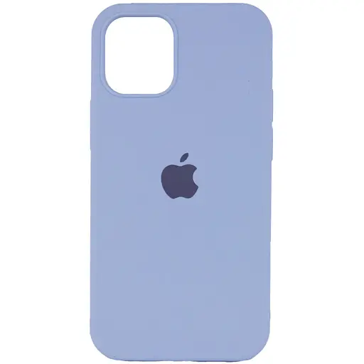 Чохол Silicone Case Full Protective (AA) для Apple iPhone 16 Pro Max (6.9) Блакитний / Lilac Blue - фото 1