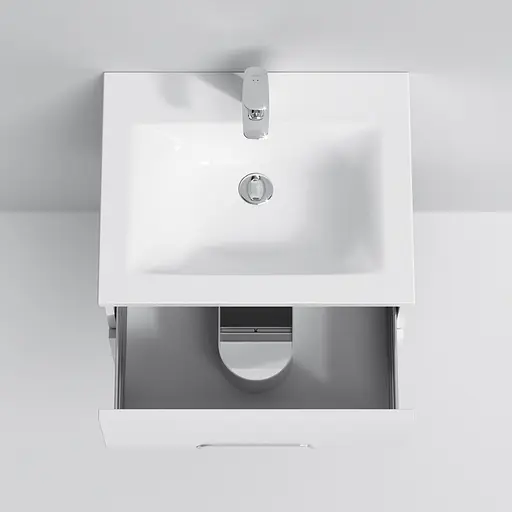 Тумба подвесная AM.PM Spirit 60 см с умывальником (M70-FUX0602-WC0602-38) - фото 5