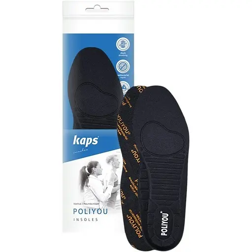 Устілки Kaps Poliyou 45 Чорний (KAPS-POLIYOU45)
