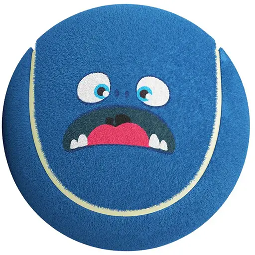 Іграшка для собак Croci м'яч тенісний емоція лексі 6.5 см