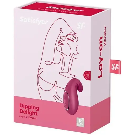 Вибратор Satisfyer Dipping Delight Berry - фото 7