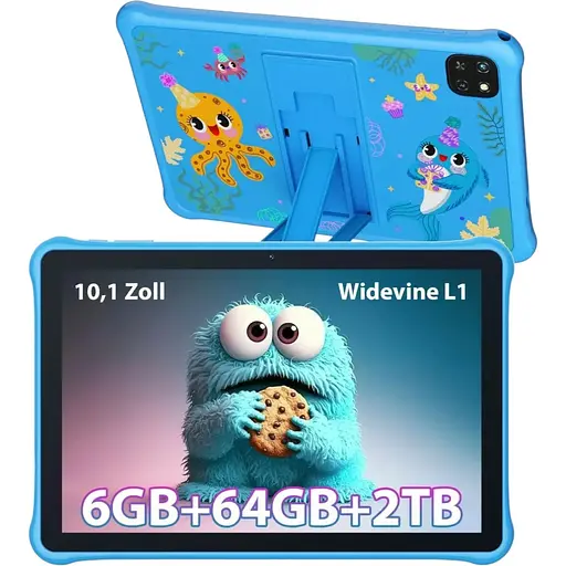 Планшет Blackview Oscal Pad 50 Kids 2/64Gb Cloudy Blue Wi-Fi Global version - фото 6