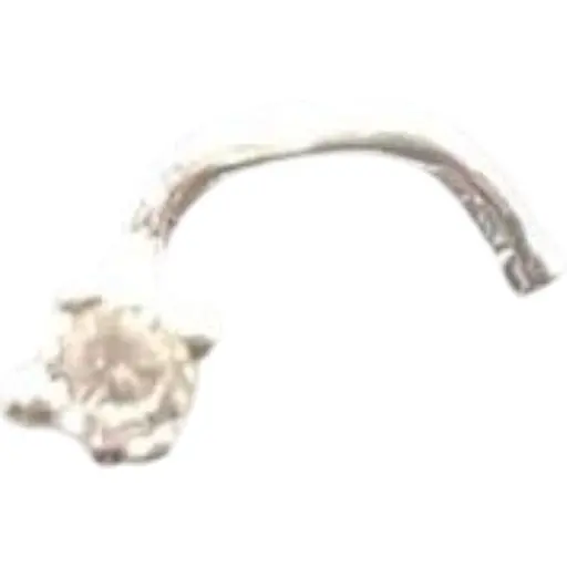 Серебряная серьга-пирсинг в нос Dear. 1018.1С