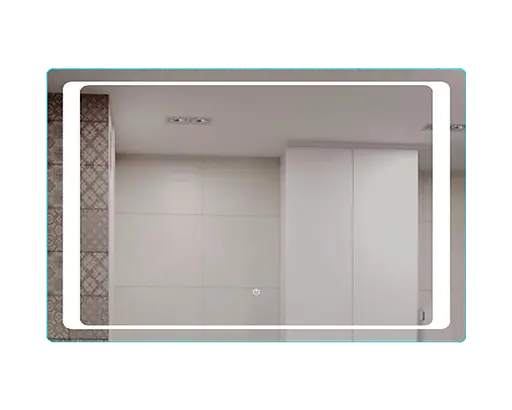 Дзеркало Nautilus Integra 100x80 LED, сенсорний вимикач INTEGRA 1000x800 Mr-S - фото 1