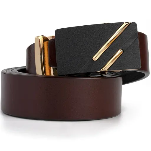 Ремінь шкіряний Vintage чоловічий 115х3,4 см acs0014833 - фото 4