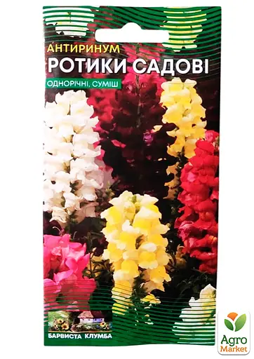 Антирринум "Ротики Садові" Весна 0.2г (16316) - фото 2