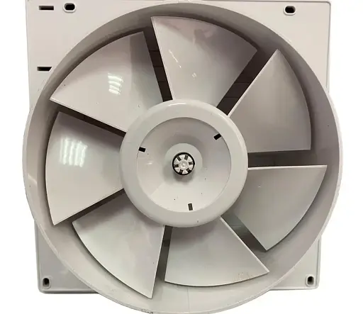 Вентилятор вытяжной бытовой Vents 125 МА с жалюзями белого цвета - фото 5