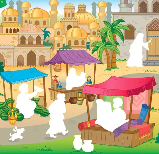 Казки по складах. Алі-Баба і сорок розбійників - фото 4