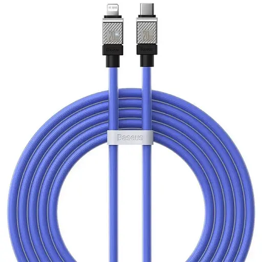 Кабель Baseus CoolPlay Series Fast Charging Cable Type-C to iP 20W 2m Blue - фото 1