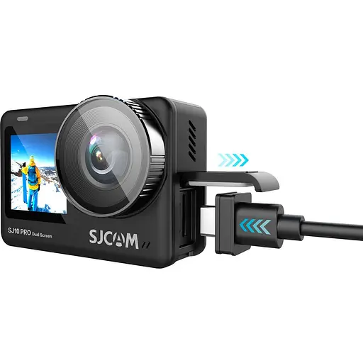 Екшн-камера SJCam SJ10 Pro Dual-Screen Black [88563] - фото 13