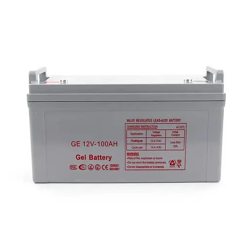 Гелевий акумулятор Gel Battery (100 Ah 12V) для джерел безперебійного живлення - фото 4
