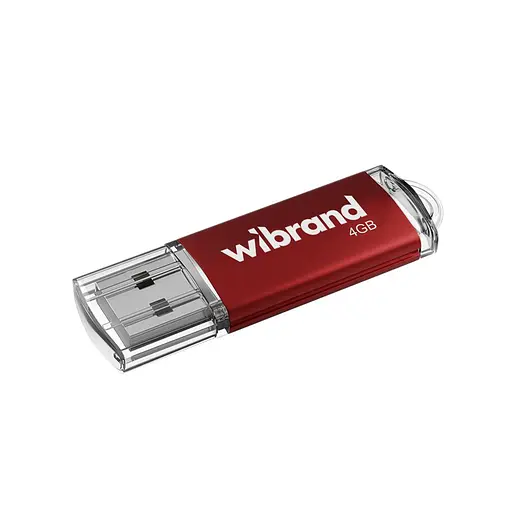 Flash Wibrand USB 2.0 Cougar 4Gb Red - фото 1