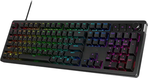 Клавиатура HyperX Alloy Rise PBT HX Red RGB Black (7G7A3AA) - фото 3