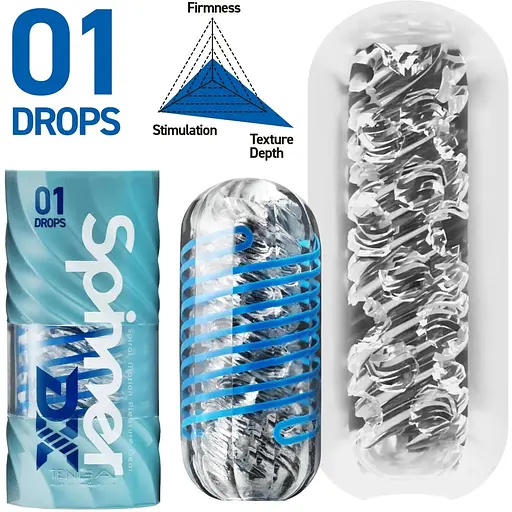 Мастурбатор Tenga Spinner DX 01 Drops - фото 2