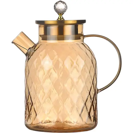 Чайник заварочный стеклянный Vittora Voyage 1800 мл VT-5510-1800 (146633)