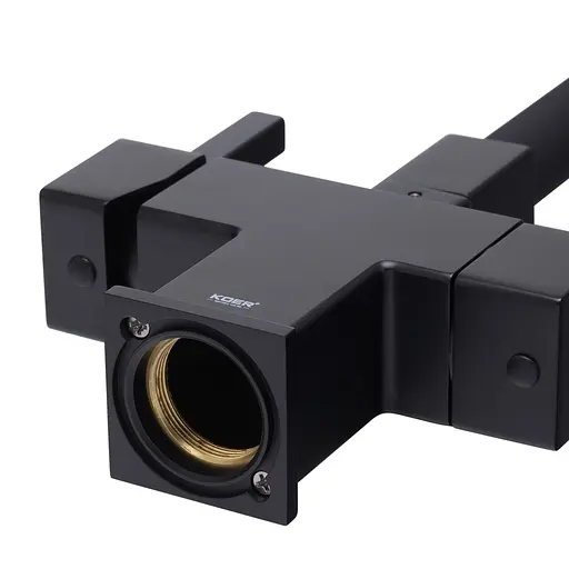 Смеситель для кухни на две воды Koer KB-72023-05 KR5009 Черный матовый - фото 9