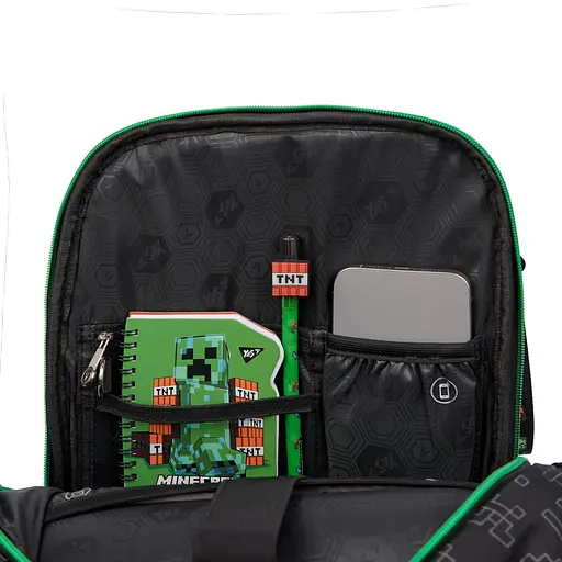 Рюкзак шкільний напівкаркасний Yes Minecraft Time S-101 - фото 9