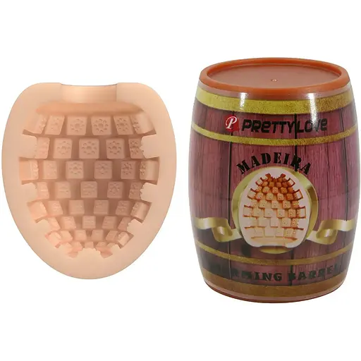 Мастурбатор Pretty Love Madeira Charming Barrel бежевий