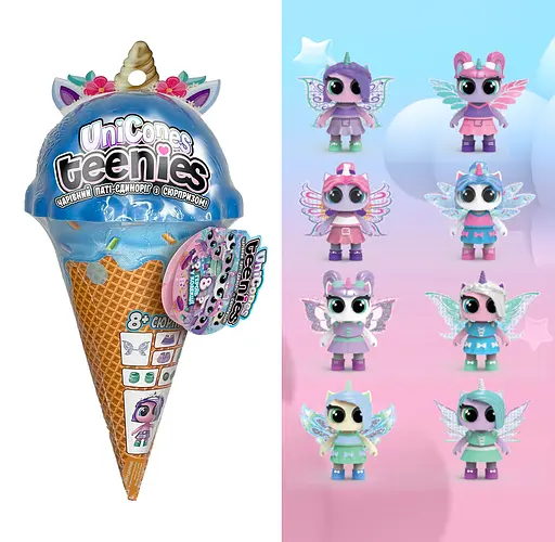 Игровой набор с фигуркой UNICONES Teenies – ЕДИНОРОГ С СЮРПРИЗОМ (в ассортименте) - фото 2