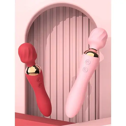 Двусторонний вибратор 'Night Stories' с USB-зарядкой Красный - фото 4