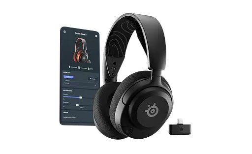 Навушники ігрова гарнітура SteelSeries Arctis Nova 5 Wireless MultiPlatform (61670) чорна - фото 10