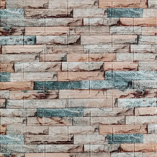 Панель стеновая 700х770х3мм Мрамор цветной SW-00001897 - фото 1