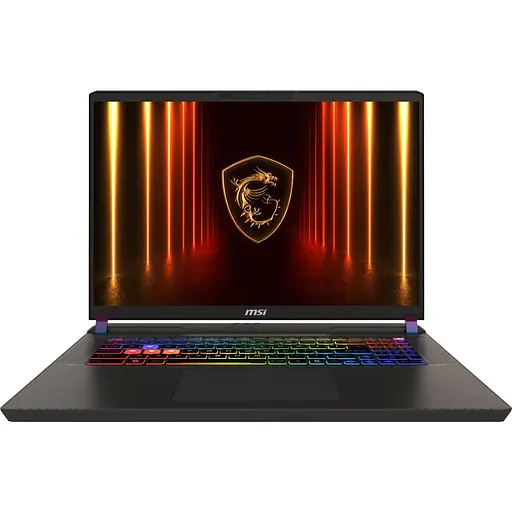 MSI Ноутбук Vector 17 HX AI A2XWJG-042UA 17" QHD+ 240Hz, Intel Ultra 9 275HX_24C_24T, 32GB, F1TB, NVD5090-24, W11, черный