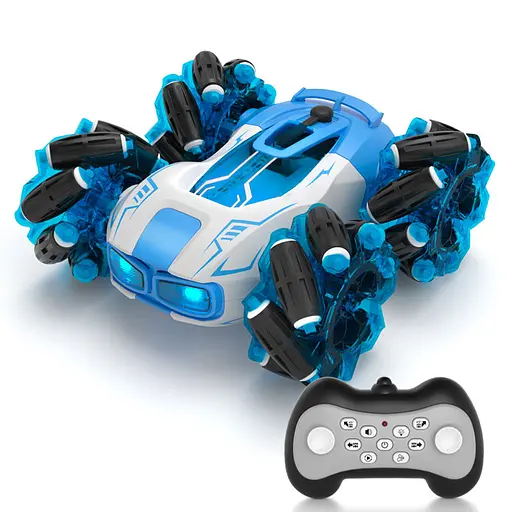 Машина на радіокеруванні, 16 см, трюкова, музика, USB, HG4-33 (В асортименті)