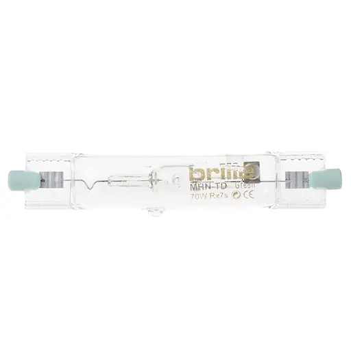 Лампа Brille газорозрядна для прожектора 70W Rx7s T20 Green MHN-TD 220 В - фото 2