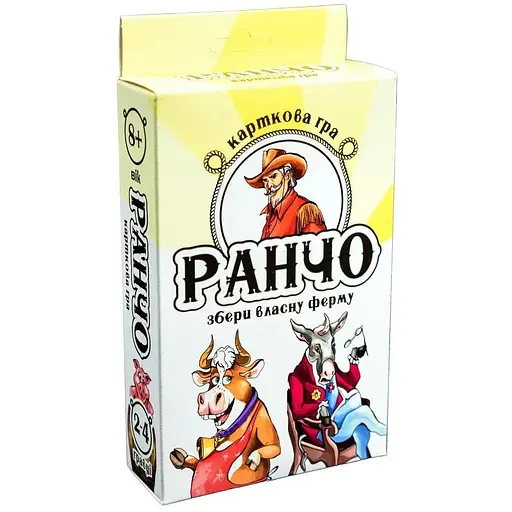 Настольная игра Strateg Ранчо на украинском языке (30220)