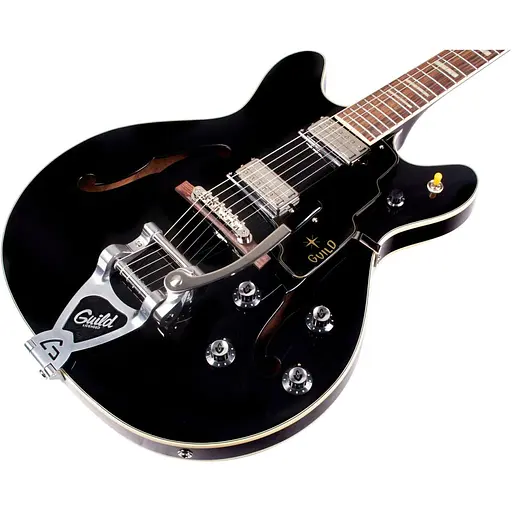 Електрогітара Guild Starfire V Black [131459] - фото 4