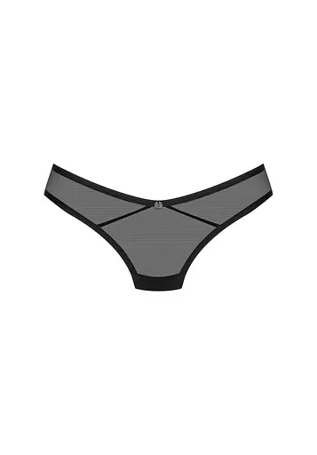 Стрінги Obsessive Glandez, XL/2XL (чорний) - фото 5