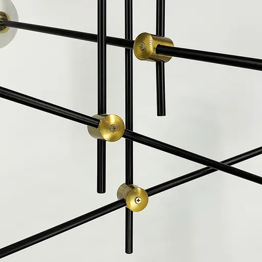 Люстра Jacklyn на 6 плафонів з регулюючим механізмом Line.F Y 8818/6 - фото 4