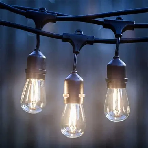 Гірлянда вулична "CARNAVAL-F10" 10 ламп Е27 чорний (022-002-0010-010) - фото 3