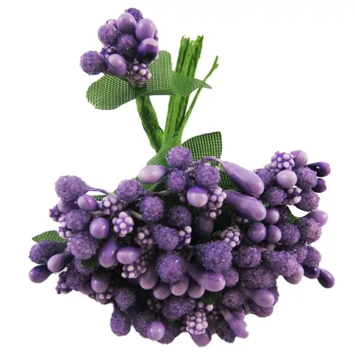 Декоративні тичинки для творчості Bambi KV-712 пучок 12 штук - фото 1