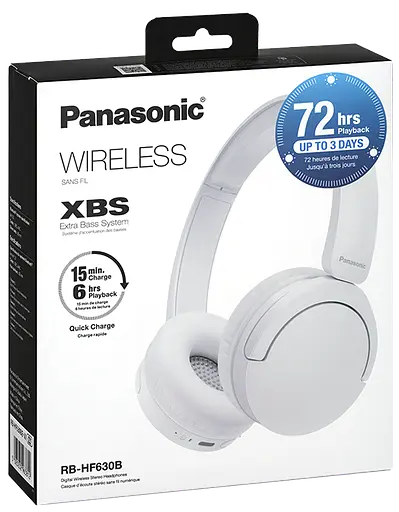 Наушники RB-HF630BG-W Panasonic teh0021132 - фото 9