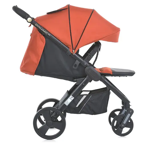 Детская прогулочная коляска-книга El Camino ME 1053-3 Dynamic Pro Redwood Оранжевая - фото 6