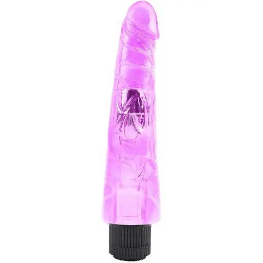 Вібратор Hi-Rubber 8.8 Inch Dildo 23 см фіолетовий