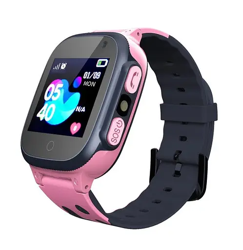 Наручний смарт-годинник дитячі Q15 з функцією дзвінка, 4G і GPS Pink (16419)