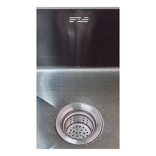 Кухонна мийка Zerix ZH4843B-215 ZM5555, Графит - фото 2