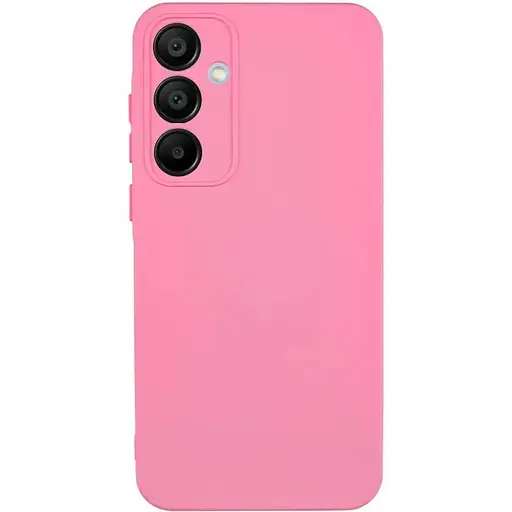 Чехол TPU Getman Liquid Silk Full Camera для Samsung Galaxy S23 FE Розовый / Pink