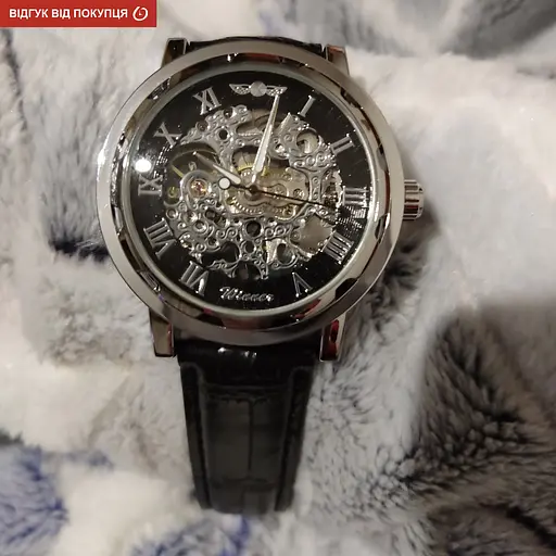 Часы Winner Black - фото 16