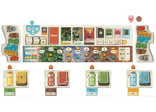 Настольная игра Games 7 Days Парки Parks укр. + уникальное промо - фото 2