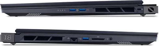 Ноутбук Acer Predator Helios 18 PH18-73 (NH.QVYEX.004), Intel Core Ultra 9 275HX (до 5,4 ГГц), 18-дюймовий WQXGA-дисплей, 64 ГБ, SSD на 2 ТБ, NVIDIA GeForce RTX, Abyssal Black - фото 9