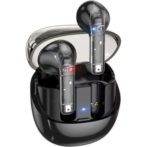 Бездротові навушники Hoco DES34 Glow BT headset Black (2098127095) - фото 4