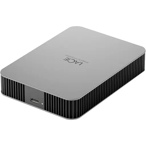 Зовнішній жорсткий диск LaCie Mobile Drive 4TB Moon Silver (STLP4000400) [115893] - фото 4