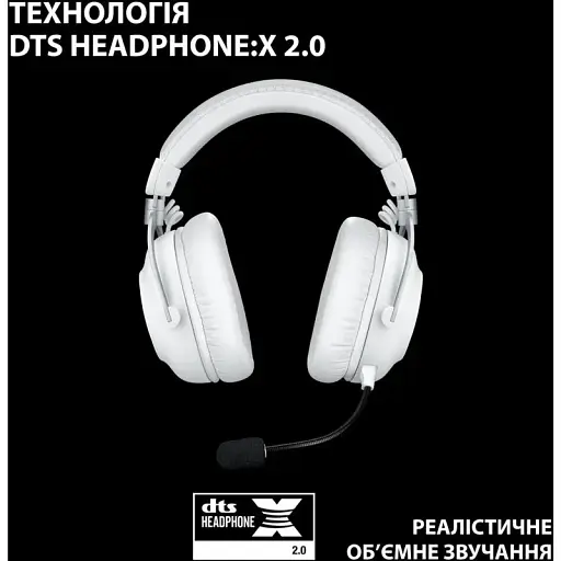 Гарнитура Logitech G Pro X2 Wireless Lightspeed White (981-001269) - фото 8