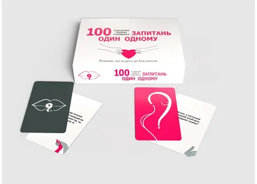 Настільна гра Bombat Game 100 запитань один одному (укр.) (800446) - фото 2