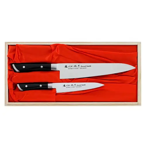 Набір із 2-х кухонних ножів Satake Hiroki (HG8341W)